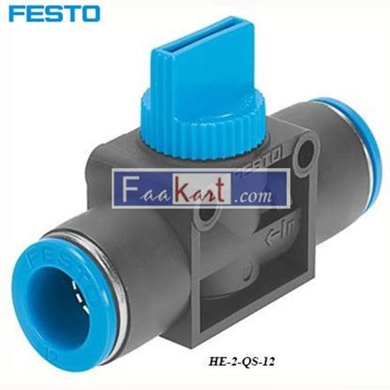 Picture of HE-2-QS-12 FESTO Shut-off valve 153470