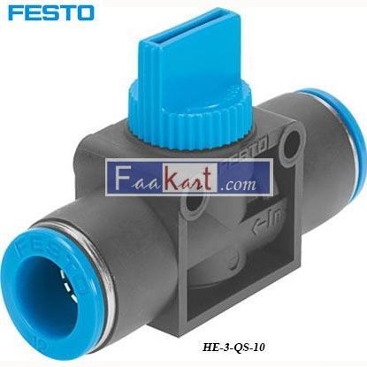 Picture of HE-3-QS-10 FESTO  Control Valve