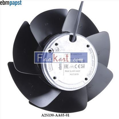 Picture of A2S130-AA03-01 EBM-PAPST AC Axial fan