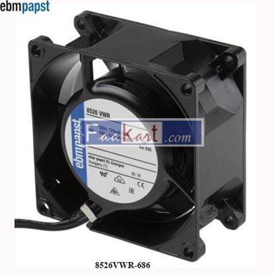 Picture of 8526VWR-686 EBM-PAPST AC Axial fan