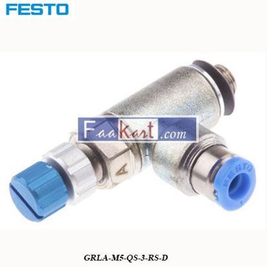 Picture of GRLA-M5-QS-3-RS-D  Festo GRLA Series Exhaust Valve