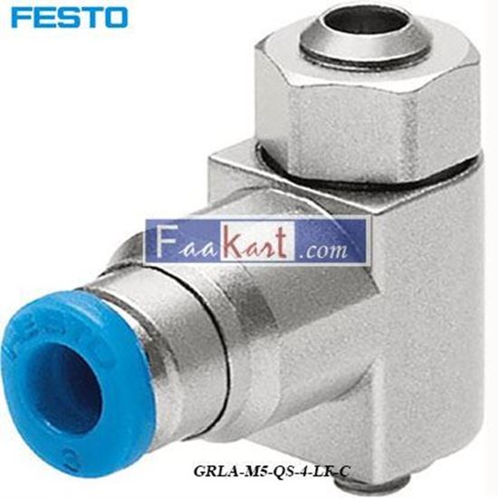 Picture of GRLA-M5-QS-4-LF-C  Festo GRLA Series Exhaust Valve