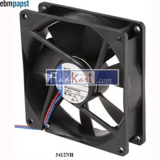 Picture of 3412NH EBM-PAPST DC Axial fan