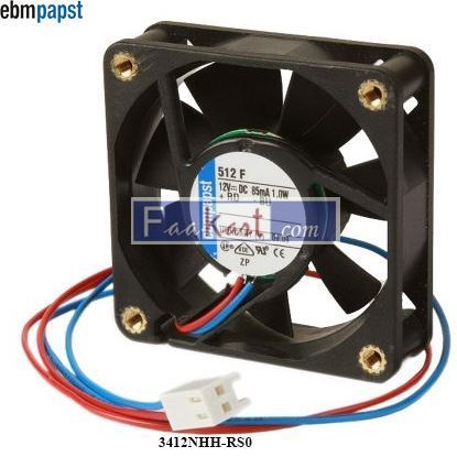 Picture of 3412NHH-RS0 EBM-PAPST DC Axial fan