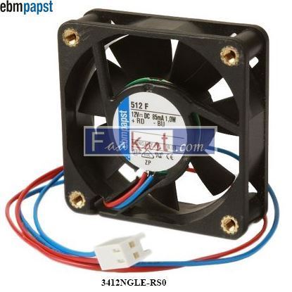 Picture of 3412NGLE-RS0 EBM-PAPST DC Axial fan