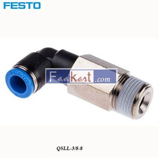 Picture of QSLL-3 8-8  FESTO Tube Elbow Connector