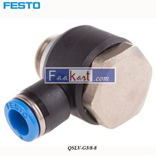 Picture of QSLV-G38-8  FESTO Tube Elbow Connector