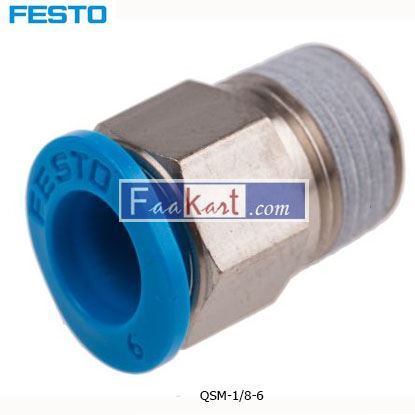 Picture of QSM-1 8-6  FESTOTube Pneumatic Fitting