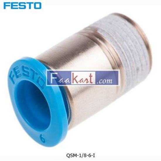 Picture of QSM-1 8-6-I  FESTO Tube Pneumatic Fitting