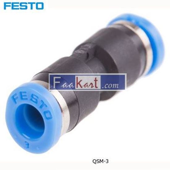 Picture of QSM-3  FESTO Tube Pneumatic Fitting