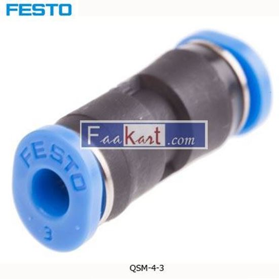 Picture of QSM-4-3  FESTO Tube Pneumatic Fitting