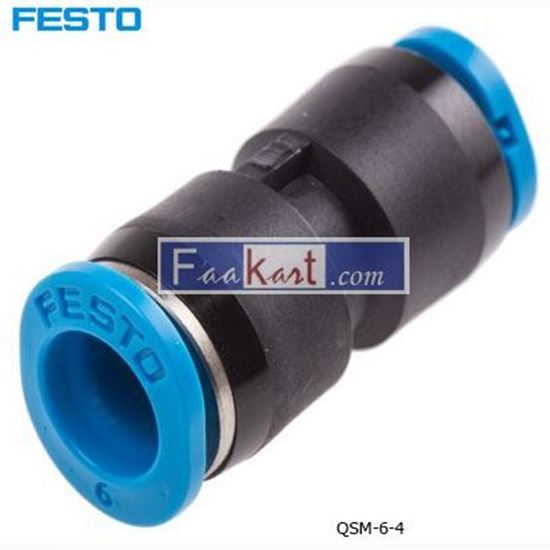 Picture of QSM-6-4  FESTO Tube Pneumatic Fitting