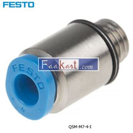 Picture of QSM-M7-4-I  FESTO Tube Pneumatic Fitting