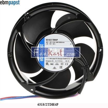 Picture of 6318/2TDH4P EBM-PAPST DC Axial fan