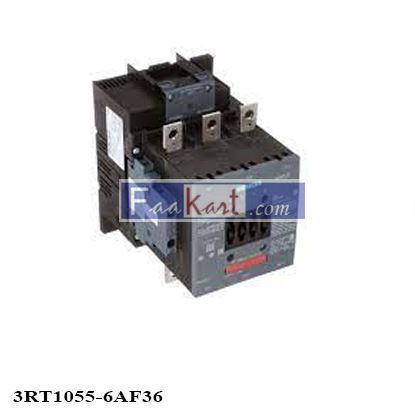 Picture of 3RT1055-6AF36  SIEMENS  CONTACTOR  3RT10556AF36