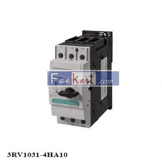 Picture of 3RV1031-4HA10 Circuit Breaker, Size S2, For Motor Protection, Class 10, A-REL. 40.,50A, N-REL 650A, Screw Terminal, Standard Switching Capacity