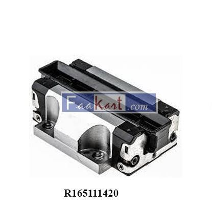 Picture of R165111420  BOSCH REXROTH BALL RUNNER BLOCK CARBON STEEL KWD-015-FNS-C1-N-1