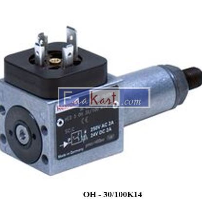 Picture of OH - 30/100K14 PRESSURE SWITCH REXROTH HED 5  MODEL R901185727