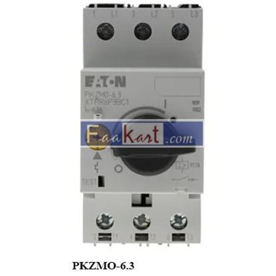 Picture of PKZMO-6.3,072738 EATON MOELLER Thermal Magnetic Circuit Breaker,