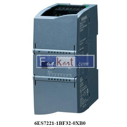 Picture of 6ES7221-1BF32-0XB0   SIMATIC S7-1200, Digital input SM 1221, 8 DI, 24 V DC, Sink/Source