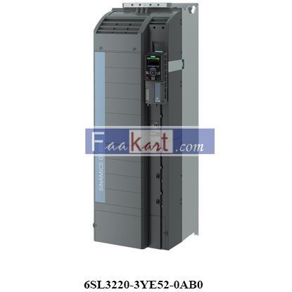 Picture of 6SL3220-3YE52-0AB0  SIEMENS SINAMICS G120X Rated power