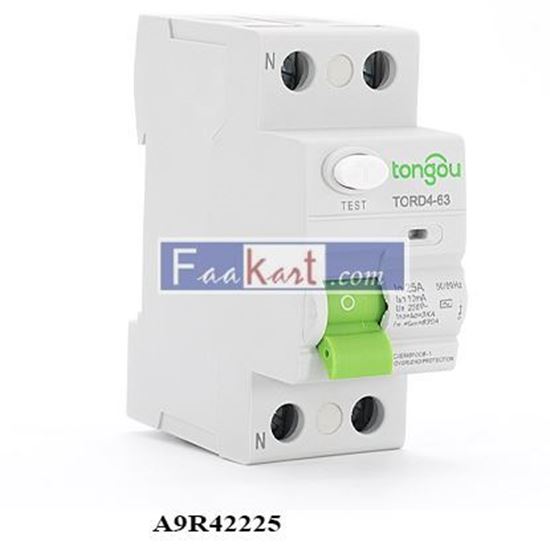 Picture of A9R42225 25A  2P  BREAKER   RCD  10MA