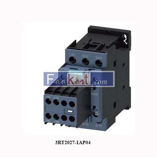 Picture of 3RT2027-1AP04  SIEMENS  POWER CONTACTOR