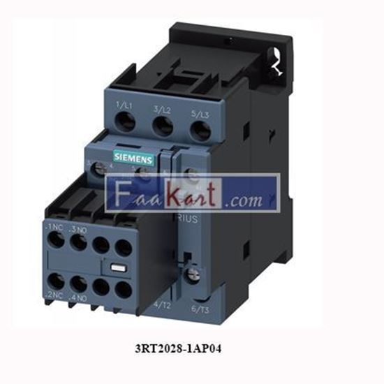 Picture of 3RT2028-1AP04 SIEMENS power contactor,