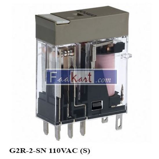 Picture of G2R-2-SN  (S) OMRON – Relay ELECTRICAL RATING: 5A 110V 250VAC/30VDC 50/60HZ