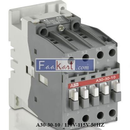 Picture of A30-30-10 / 110V-115V 50HZ ABB Contactor