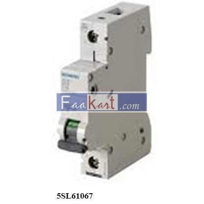 Picture of 5SL61067 SIEMENS Circuit Breaker