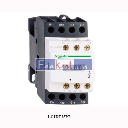 Picture of LC1DT25P7 SCHNEIDER  contactor