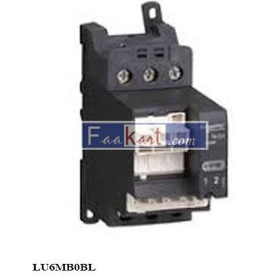 Picture of LU6MB0BL SCHNEIDER  REVERSER BLOCK OPERATING VOLTAGE:24VDC;RATING:38A/690VAC