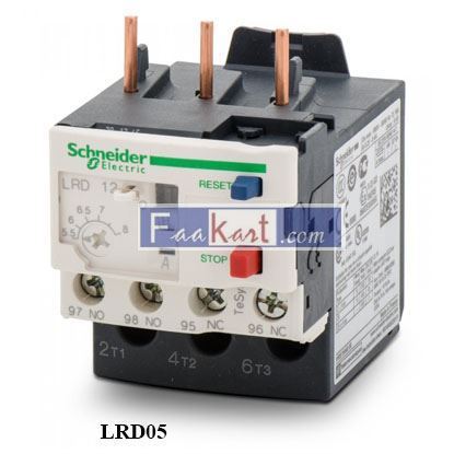 Picture of LRD05 SCHNEIDER OVERLOAD RELAY