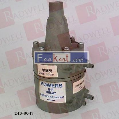 Picture of 243-0047  RETARD RELAY PNEUMATIC BALANCE 18-25PSI AIR SUPPLY