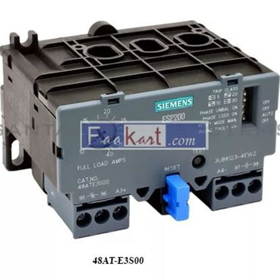 Picture of 48ATE3S00 Siemens - Overload Relay | 3UB8123-4EW2