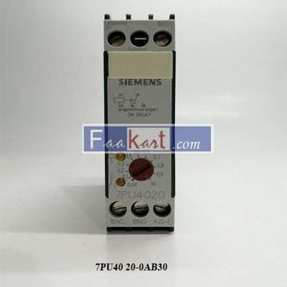 Picture of SIEMENS | 7PU40 20-0AB30 | TIMER