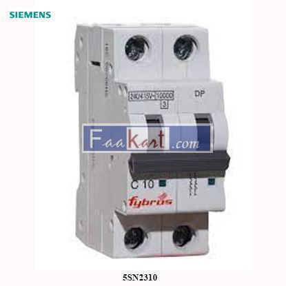 Picture of 5SN2310  CIRCUIT BREAKER 10 AMP 2 POLE G-CURVE