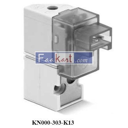 Picture of KN000-303-K13 CAMOZZI 3/2-WAY SOLENOID VALVE - 90° ELECTRICAL CONNECTION