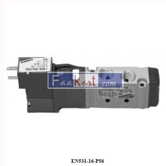 Picture of EN531-16-P56 CAMOZZI Electro-pneum. valve, monostable, solenoid P, W - size 16