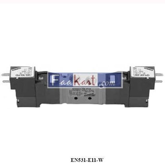 Picture of EN531-E11-W Electro-pneum. valve, bistable ext. servo-pilot sup., sol. P/W - size 16