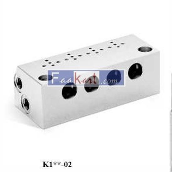 Picture of K1**-02 CAMOZZI MANIFOLD MOD. K1**-02