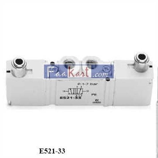 Picture of E521-33 CAMOZZI PNEUMATICALLY ACTUATED VALVE, BISTABLE - SIZE 10,5