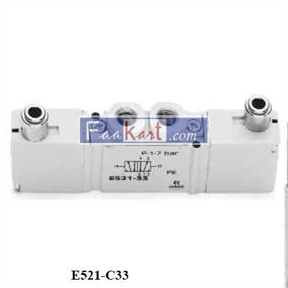 Picture of E521-C33 CAMOZZI PNEUMATICALLY ACTUATED VALVE, BISTABLE - SIZE 10,5