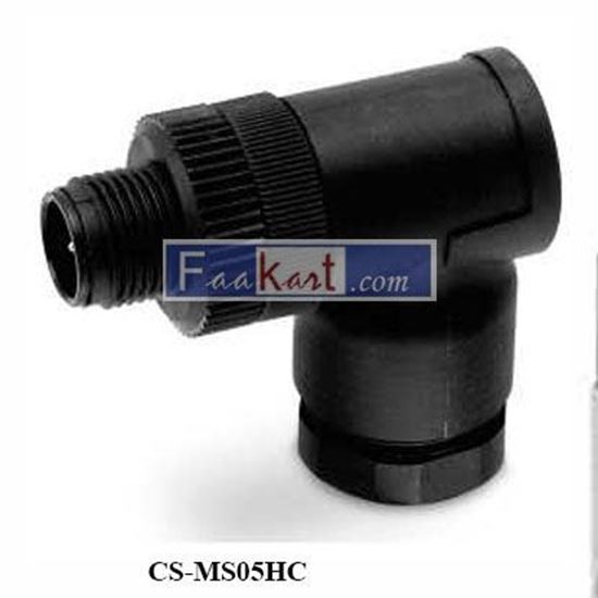 Picture of CS-MS05HC  CAMOZZI ANGULAR 90° MALE M12 CONNECTORS