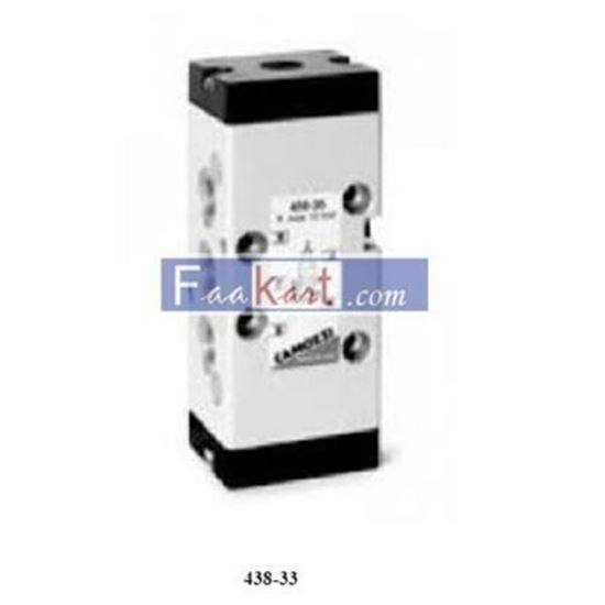 Picture of 438-33 CAMOZZI 3/2-way valve, G1/8 port, bistable Mod. 438