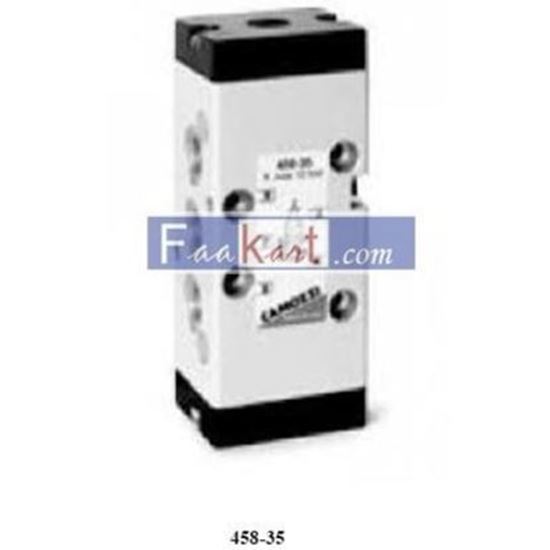 Picture of 458-35 CAMOZZI 5/2-way valve, G1/8 port, monostable Mod. 458-35