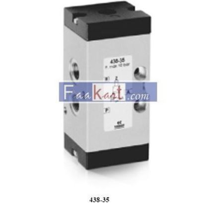 Picture of 438-35 CAMOZZI 3/2-way valve, G1/8 port, monostable Mod. 438-35