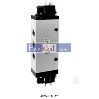 Picture of 462N-E11-22 CAMOZZI 5/3-way solenoid valve, G1/2, bistable - Mod. 462N-..., 472N-…