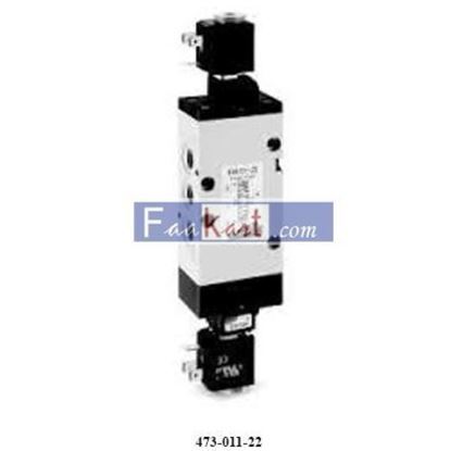 Picture of 473-011-22 CAMOZZI 5/3-way solenoid valve, G3/8 - Mod. 463-... and 473-…